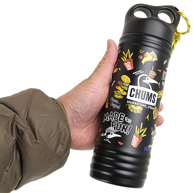 先着で限定プレゼント】チャムス CHUMS キャンパーウェーブボトル