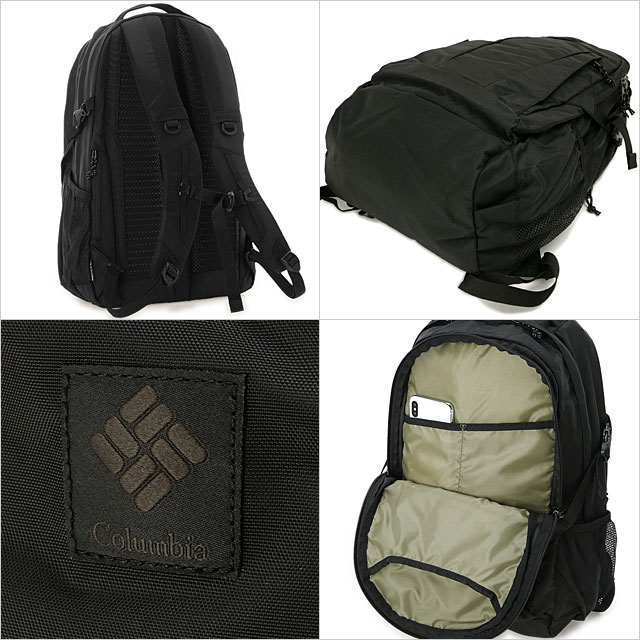 コロンビア Columbia パナシーア 33L バックパック [PU8708-010 SS25] メンズ・レディース 鞄 バッグ リュック デイパック Black ブラック 正規取扱店