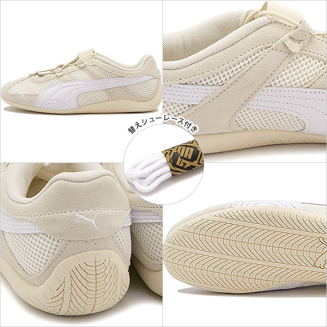 PUMA プーマ SPEEDCAT GOアルパインスノーホワイト 25cm プーマ PUMA SPEEDCAT GO WNS アルパインスノー/プーマホワイト