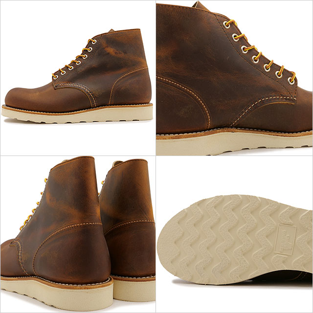 返品交換送料無料 レッドウィング REDWING 6インチ クラシックラウンド