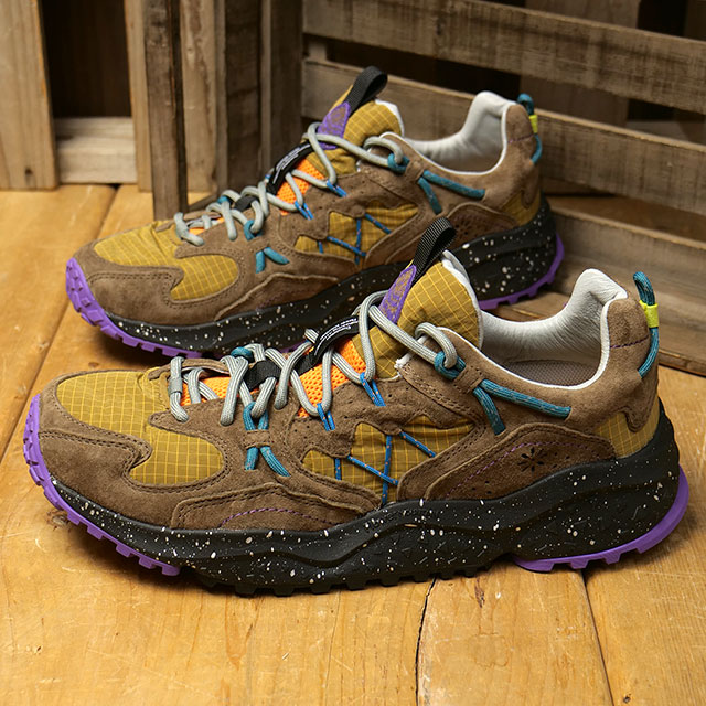 フラワーマウンテン　スニーカー　24.5　FM63568 フラワーマウンテン スニーカー 24.5 FM63568