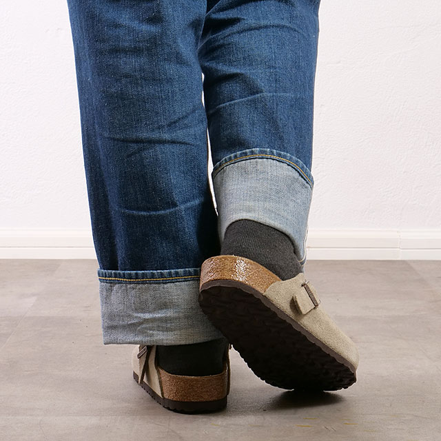 ビルケンシュトック BIRKENSTOCK サンダル ボストン ベロア [60461