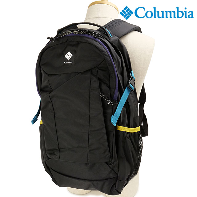 コロンビア Columbia パナシーア 33L バックパック [PU8708-014 SS25] メンズ・レディース 鞄 バッグ リュック デイパック Black-Multi ブラック 正規取扱店