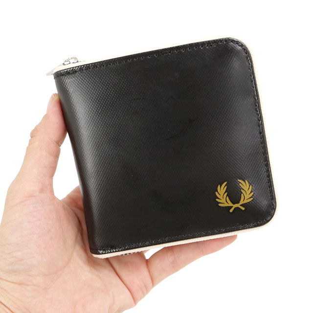 フレッドペリー FRED PERRY クラシックジップアラウンドウォレット
