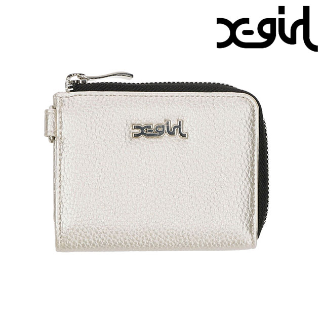 エックスガール X-girl レディース フェイクレザー ジップミニ