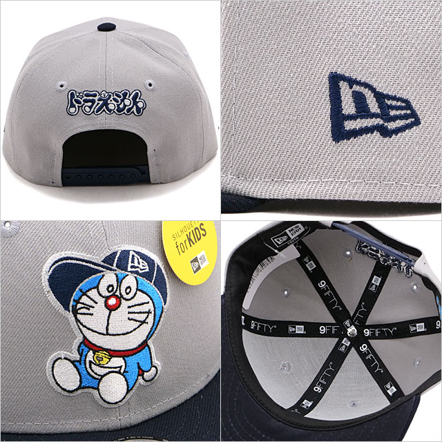 ̵ۥ˥塼 NEWERA ܥå å ɥ館 [14174530 SS24] Youth 9FIFTY DORAEMON ˤλҡλ ˹ Ҷ 桼52-56cm 졼/ͥӡ