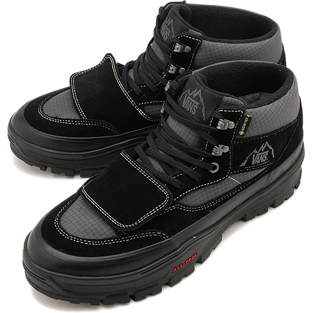 新品未使用27.0cm VANS 本革スニーカーブーツ モカシンMIDカット黒 バンズ VANS スニーカー MTE マウンテンミッド ゴアテックス インサレ