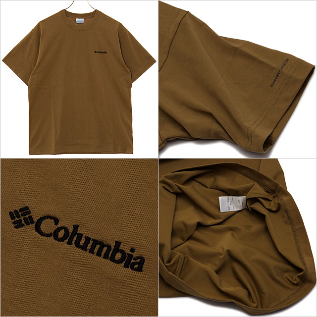 コロンビア Columbia ヤハラフォレストグラフィックショートスリーブTシャツ [PM0509-258 SS25] メンズ トップス 半袖 バックプリントTシャツ 吸湿速乾機能 UVカット Delta/Back-Print ブラウン 【メール便配送】 正規取扱店