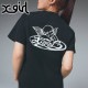 å X-girl 󥸥 硼ȥ꡼T [105252011036 SU25] ANGEL LOGO S/S TEE ǥ ȥåץ Ⱦµ xgirl BLACK ֥å  ڥ᡼ 谷Ź