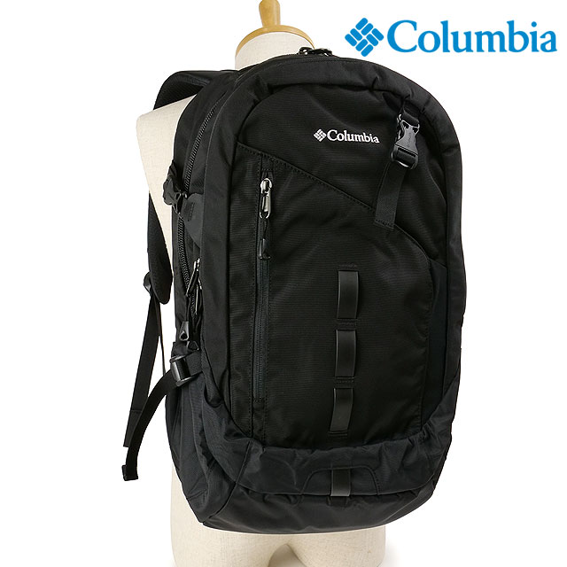 コロンビア Columbia リュック ペッパーロック30Lバックパック [PU8711-010 FW24] Pepper Rock 30L Backpack メンズ・レディース 鞄 デイパック ハイキング 撥水 Black