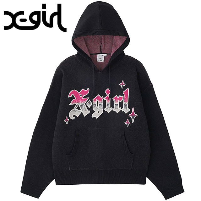 30%OFF/SALE】エックスガール X-girl グラディエントロゴ ジャガード