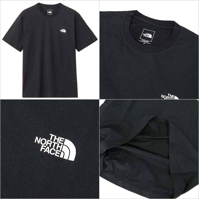 Ρե THE NORTH FACE 硼ȥ꡼֥եåɥ饤֥åɥåȥƥ [NT32550-K SS25] S/S FD Globe Grid Cotton Tee  TNF ȥɥ ȥåץ ȾµT ۴® ֥å ڥ᡼ 谷Ź