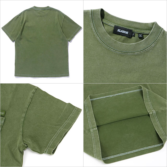 エクストララージ XLARGE ミリタリー ポケットショートスリーブTシャツ