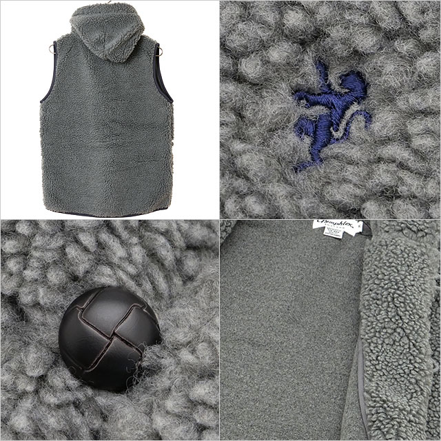 TMT CLASSIC ストームフリース ボアベスト&ボアジョガーパンツ/グレー TMT CLASSIC ストームフリース ボアベスト&ボアジョガーパンツ/グレー