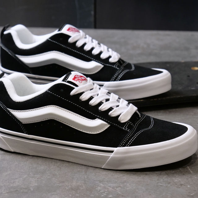 ̵ۥХ VANS  ˡ ˥塼 [VN0009QC6BT SS24] Knu Skool   BLACK/TRUE-WHITE