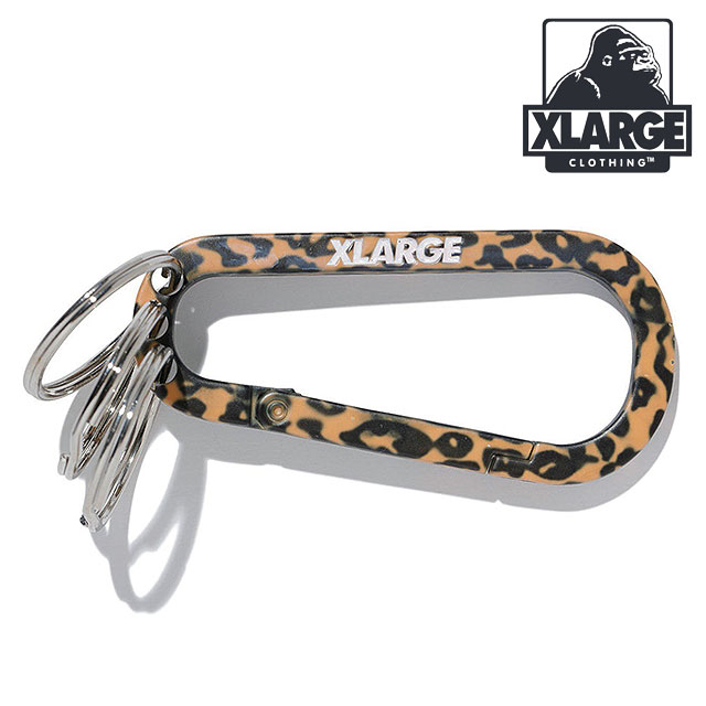 エクストララージ XLARGE スタンダードロゴ キーリングカラビナ