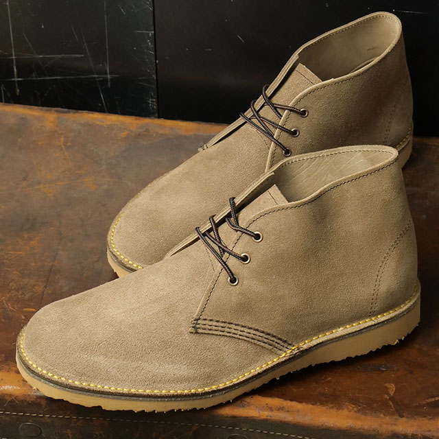 REDWING　チャッカブーツ　3142 サイズUS8 スウェード 返品交換送料無料 レッドウィング REDWING ブーツ メンズ