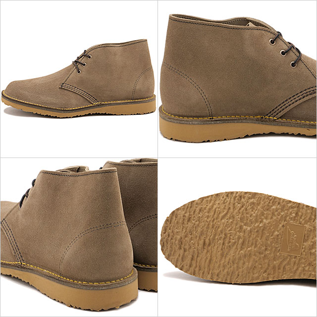 レッドウイング　ブーツ　ベージュ　26.5 返品交換送料無料 レッドウィング REDWING ブーツ メンズ