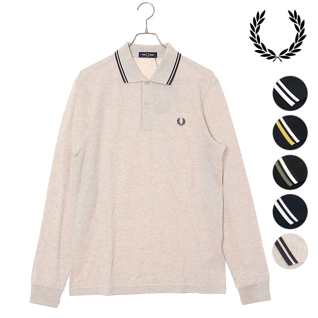 フレッドペリー FRED PERRY ロングスリーブ ツイン ティップド