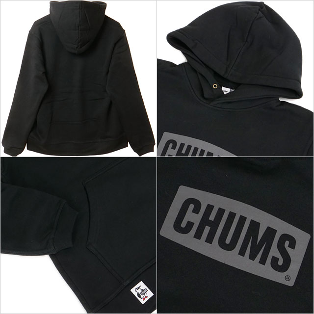 チャムス CHUMS チャムスロゴプルオーバーパーカー [CH00-1519 FW25] M
