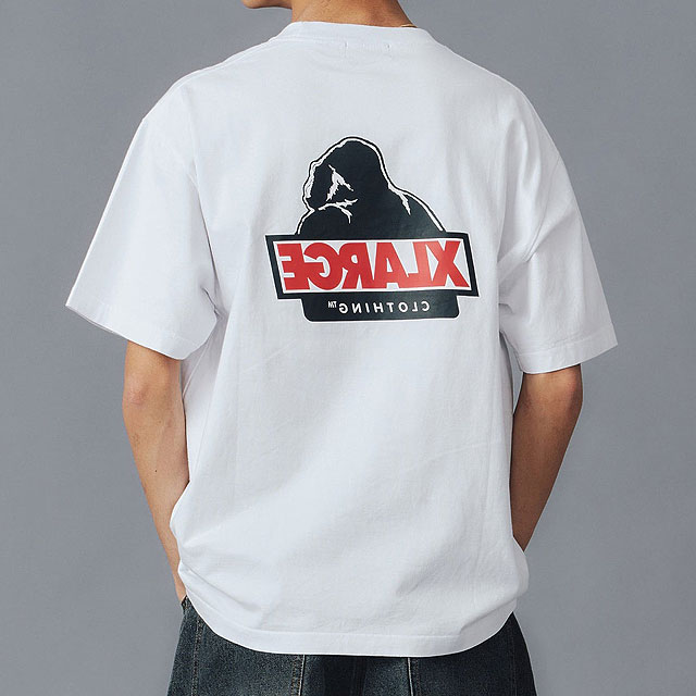 エクストララージ XLARGE メンズ スランテッド OG ショートスリーブT