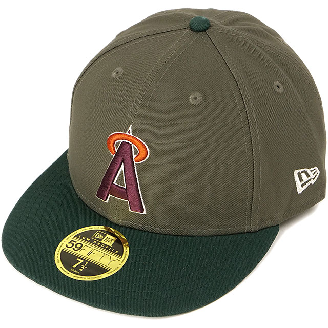 ②80s USA製 new era MLB カリフォルニアエンジェルス キャップ ②80s