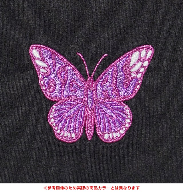 30OFFSALEۥå X-girl ǥ ֥꡼ Хե饤 硼ȥ꡼ ٥ӡ T [105242011018 SU24] EMBROIDERED BUTTERFLY LOGO S/S BABY TEE ȥåץ Ⱦµ ɽ PINK ڥ᡼ 谷Źs