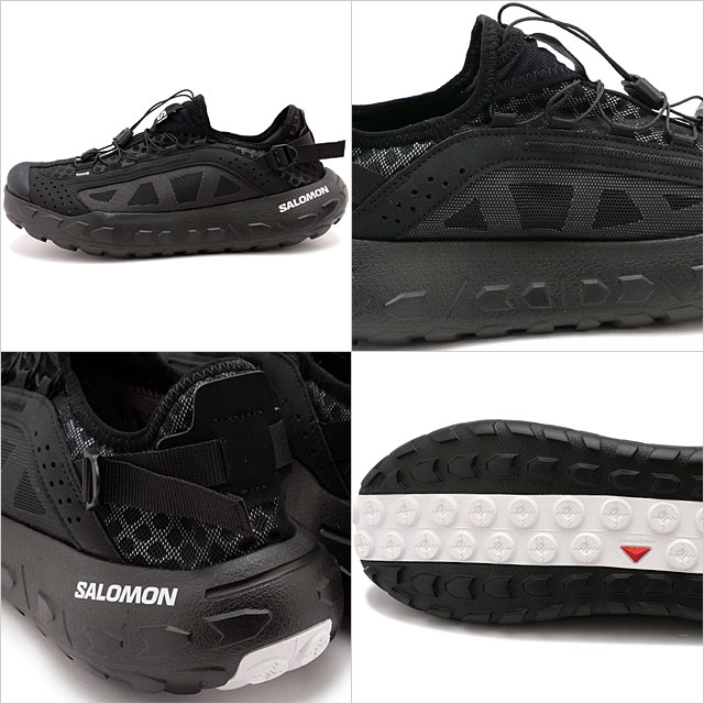  SALOMON ˡ SOLAMPHIBIAN [L47814800 SS25] SOLAMPHIBIAN   Φξѥ塼 ȥɥ BLACK/BLACK/ALLOY 谷Ź