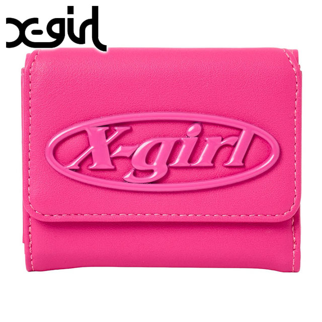 エックスガール X-girl レディース トーナルオーバルロゴバックル