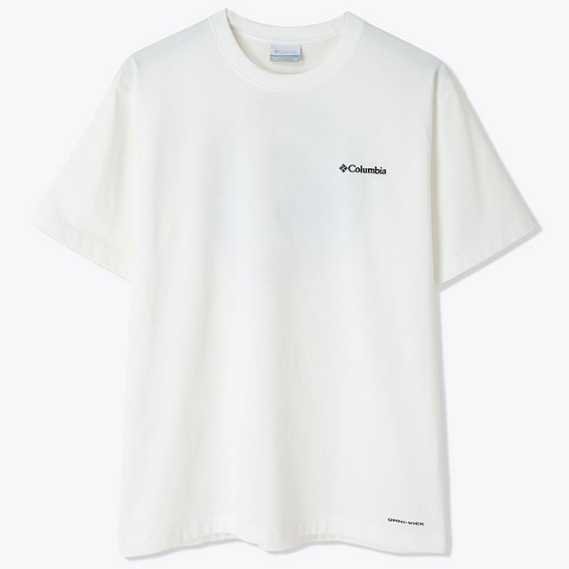 コロンビア Columbia アーバンハイクグラフィックショートスリーブTシャツ [PM0616-127 SS25] メンズ トップス 半袖 バックプリントTシャツ 吸湿速乾機能 UVカット Sea-Salt/Back-Print-ホワイト系 【メール便配送】 正規取扱店