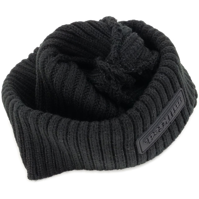 ߥ륯ե MILKFED. Сѥå˥åȥå [103253051003 FW25] RUBBER PATCH KNIT CAP ǥ ˹ ˥å˹ ӡˡ ե꡼ BLACK ڥ᡼ 谷Ź