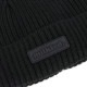 ߥ륯ե MILKFED. Сѥå˥åȥå [103253051003 FW25] RUBBER PATCH KNIT CAP ǥ ˹ ˥å˹ ӡˡ ե꡼ BLACK ڥ᡼ 谷Ź