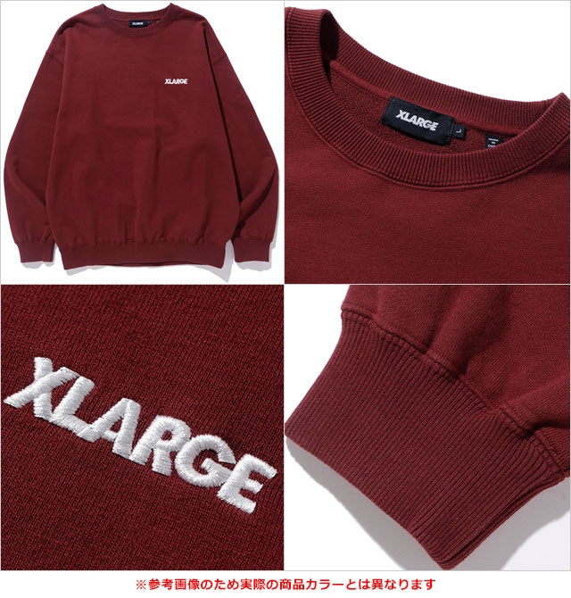 ̵ۡSALEۥȥ顼 XLARGE  ˡ ƥåOG 롼ͥååȥ [101234012010 HO23] CHENILLE SLANTED OG CREWNECK SWEATSHIRT x-large å顼 ȥåץ ȥ졼ʡ GREENts