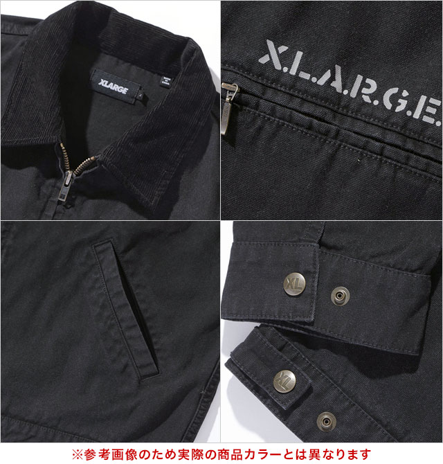 エクストララージ XLARGE スカル ワークジャケット [101253021007 FW25