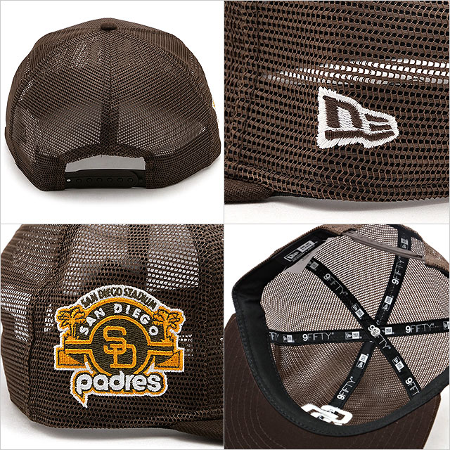 ニューエラ NEWERA メッシュキャップ サンディエゴ・パドレス