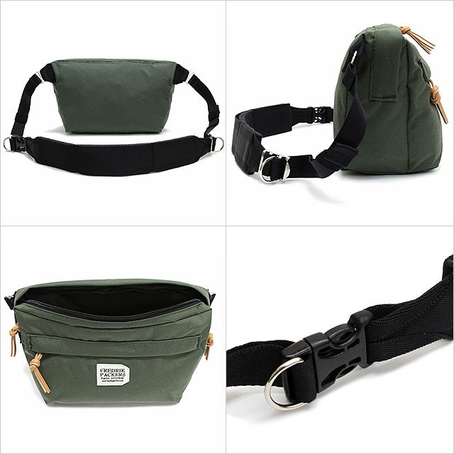 【タグ有ほぼ未使用】フレドリックパッカーズ☆ショルダーバッグ☆ファニーパック FREDRIK PACKERS フレドリックパッカーズ ショルダーバッグ 500D