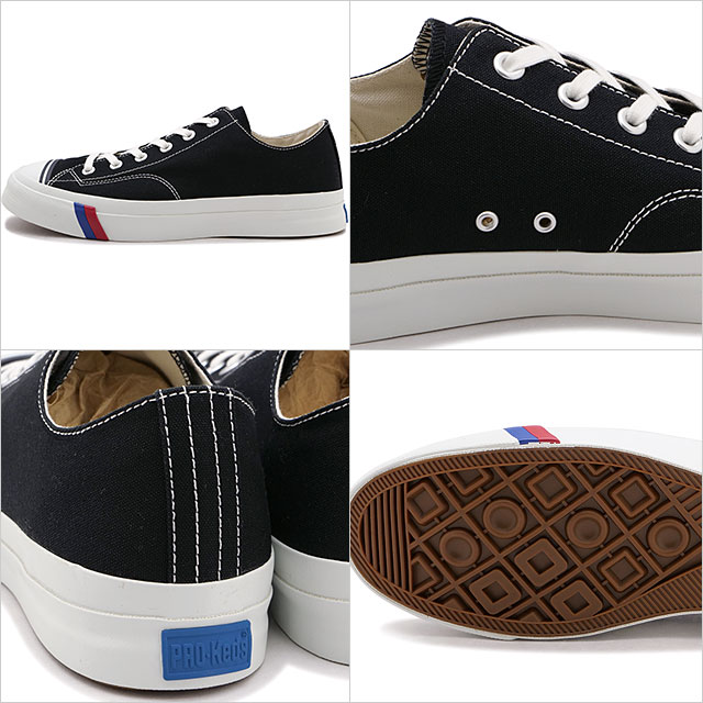 スニーカー SNEAKERS PRO KEDS BLACK PRO-Keds ROYAL PLUS SUEDE LO 