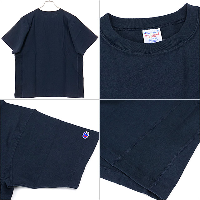 チャンピオンリバースウィーブ ネイビー 中古・古着通販】Champion REVERSE WEAVE (チャンピオン