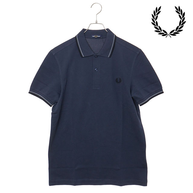 フレッドペリー FRED PERRY ポロシャツ メンズ ツインティップド 