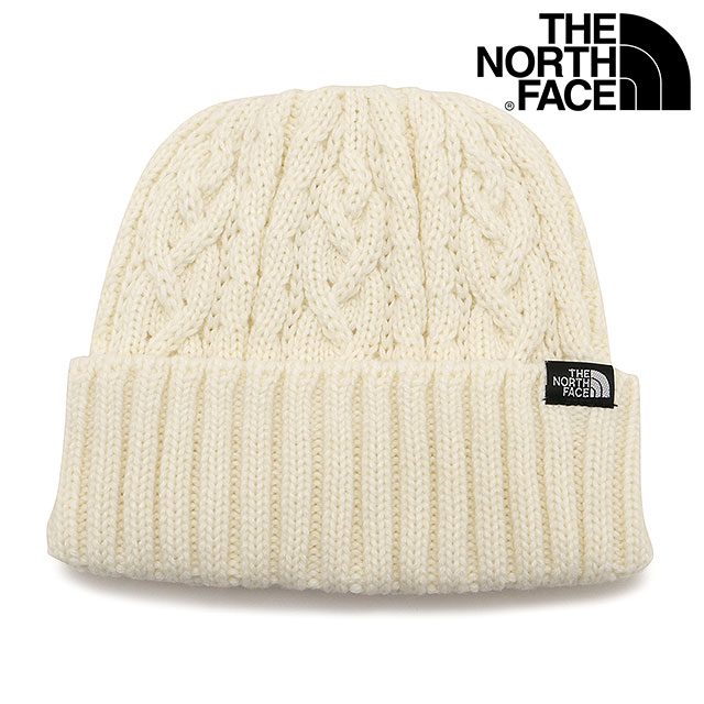 THE NORTH FACE GLOBEFIT ノースフェイス M 白 ニット ザ・ノース・フェイス THE NORTH FACE ニットキャップ ケーブル