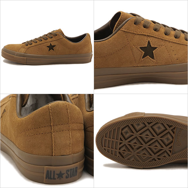 コンバース CONVERSE スニーカー メンズ ワンスター スエード 33703360 FW26Q4 ONE STAR SUEDEシューズ ブラウン WALNUT すべての商品
