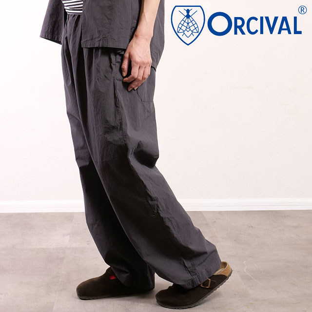 SALE】オーシバル ORCIVAL イージーパンツ [OR-E0257-GDP SS25