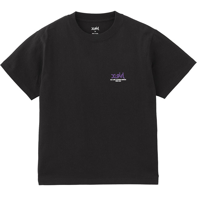 SALE】エックスガール X-girl ドリッピングペイントロゴ