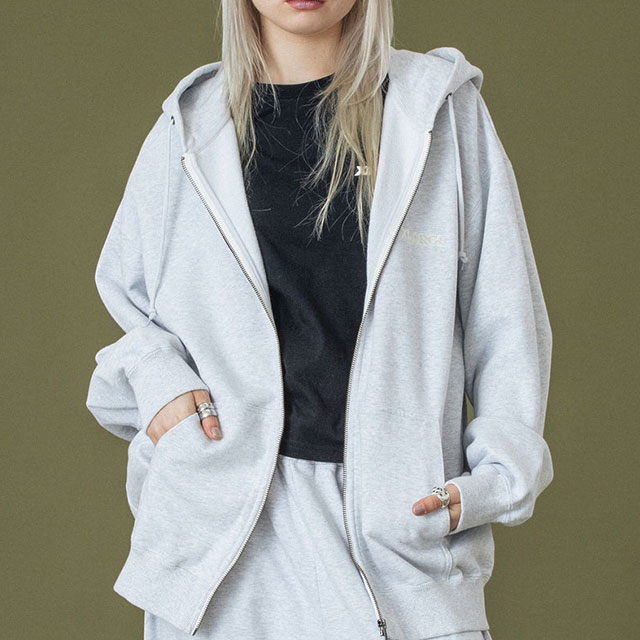 限定販売店舗 XLARGE グレー ジップアップ トレーナー M 【公式通販】