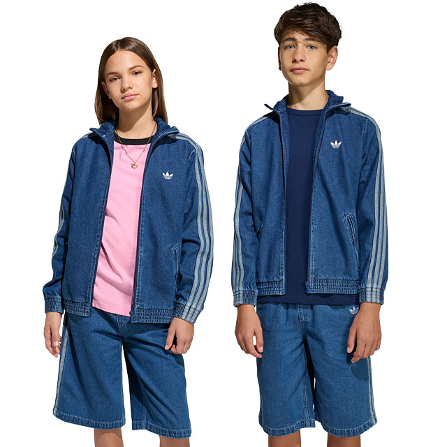 adidas　デニムトラックジャケット adidas Originals アディダス ジャケット メンズ ファースト トラック