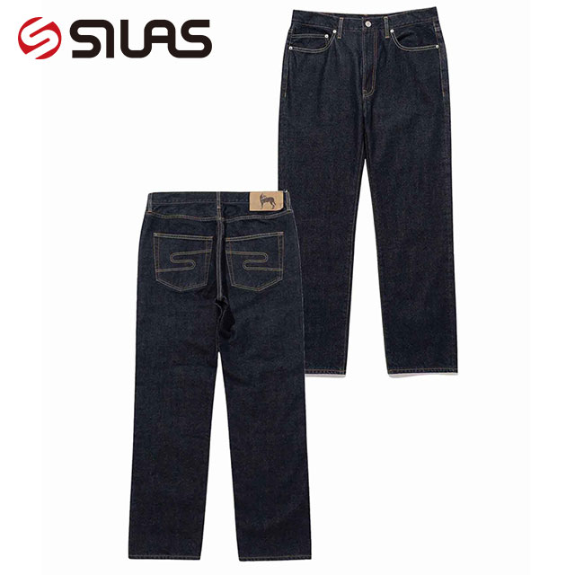 【30%OFF/SALE】サイラス SILAS サタデー ジーンズ 1998 レギュラー [110234031001 FW24] SATURDAY JEANS 1998 REGULAR メンズ ボトムス 国産デニム レギュラーフィット INDIGO 正規取扱店【s】