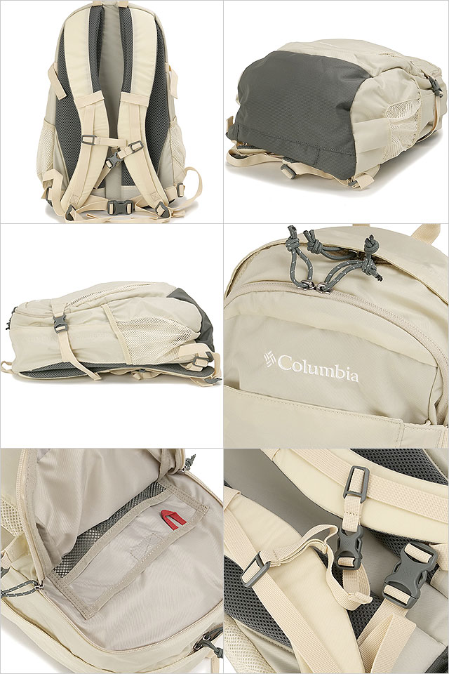 コロンビア Columbia キャッスルロック25LバックパックII [PU8662-191 FW25] Castle Rock 25L Backpack II メンズ・レディース 鞄 リュック デイパック アウトドア Chalk 正規取扱店