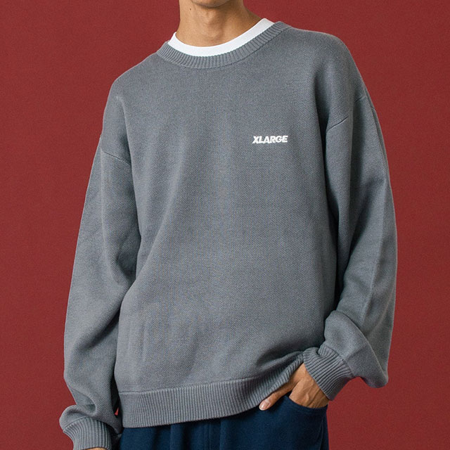 エクストララージ XLARGE ニットセーター [101254015002 FW25] SLANTED
