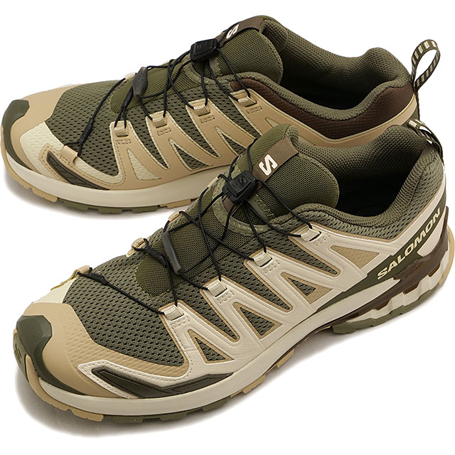  SALOMON ˡ ȥ쥤˥󥰥塼 [L47583300 FW24] XA PRO 3D V9   ȥ󥷥塼 ȥɥ DEEP-LICHEN-GREEN/SAFARI/DARK-EARTH