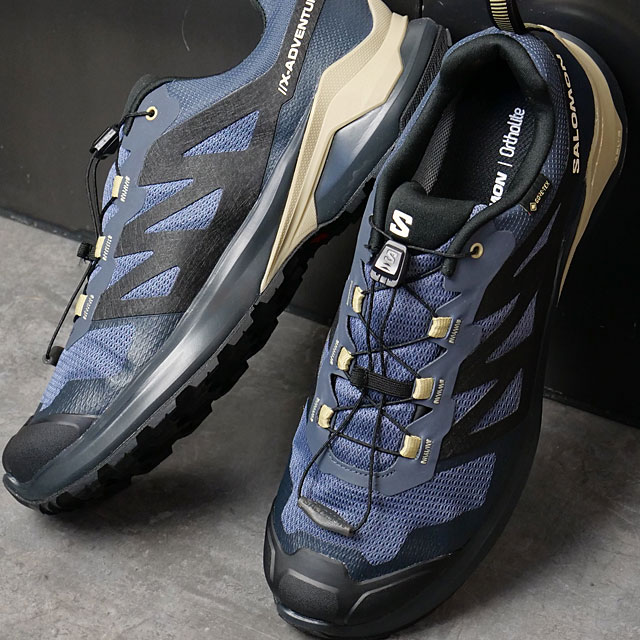  SALOMON ˡ åɥ٥㡼 ƥå [L47526000 SS25] X-ADVENTURE GTX   ȥɥ ȥ쥤 塼 GRISAILLE/BLACK/SLATE-GREEN 谷Ź